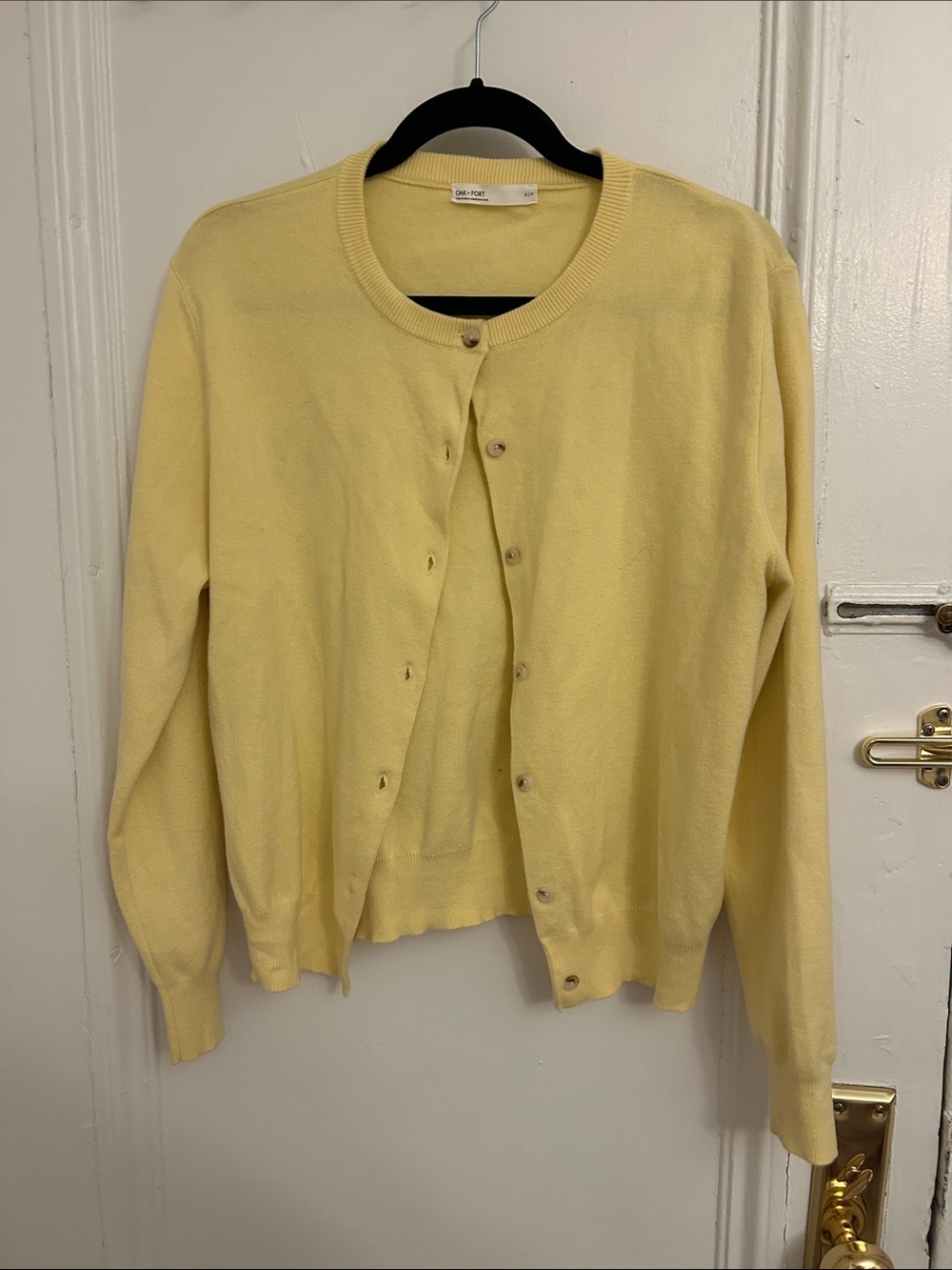 oak and fort cotton cardigan